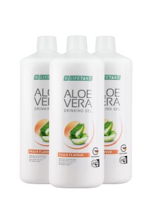 http://LR%20Lifetakt%20Aloe%20Vera%20Drinking%20Gel%20pêche%20en%20pack%20de%203
